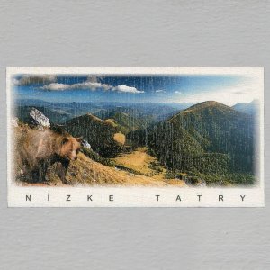 Nízke Tatry medvěd - magnet DL