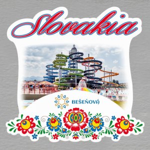 Bešeňová - magnet Slovakia výšivka