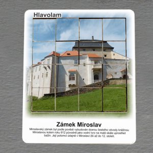 Miroslav - zámek - hlavolam