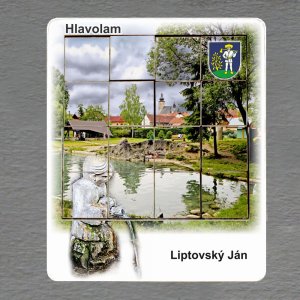 Liptovský Ján - hlavolam 16 dílků