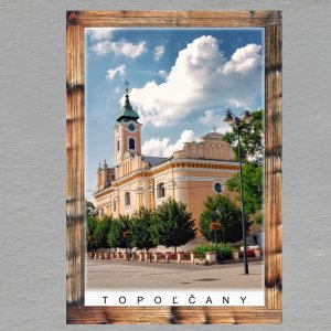 Topoľčany - magnet C6 rám