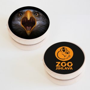 ZOO Jihlava - Orel - logo - Jo-jo - oboustranný tisk