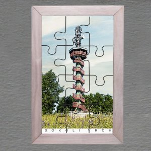 Sokolí vrch - puzzle - 12 dílků