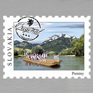 Pieniny - Magnet známka