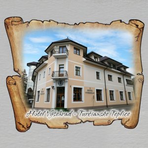 Hotel Vyšehrad - Turčianske Teplice - Magnet MINI pergamen