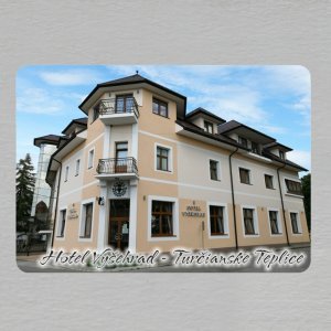 Hotel Vyšehrad - Turčianske Teplice - Magnet - obdélník