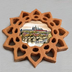 Praha - Hradčany - magnet mandala masiv