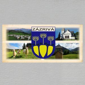 Zázrivá - znak - pohled DL koláž