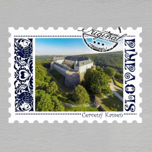 Červený Kameň - magnet známka Slovakia