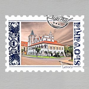 Levoča - magnet známka Slovakia