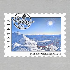 Mölltaler Gletscher - magnet známka