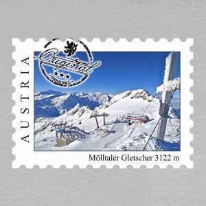 Mölltaler Gletscher - magnet známka