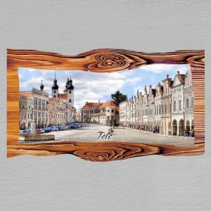 Telč - magnet prkno