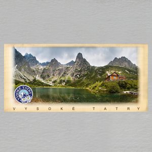 Vysoké Tatry - Chata pri Zelenom plese - pohled DL logo