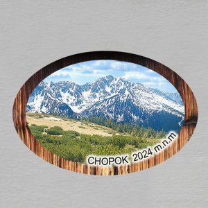 Chopok - magnet ovál