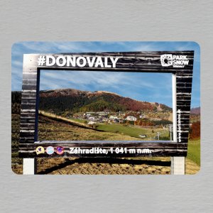 Donovaly - Záhradiště - magnet obdélník