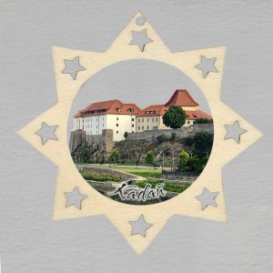 Kadaň - hrad - ozdoba hvězda