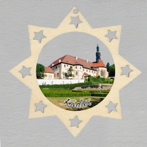 Kadaň - klášter - ozdoba hvězda