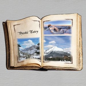 Vysoké Tatry - Magnet kniha