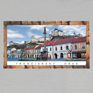 Trenčiansky hrad - magnet DL trojitý