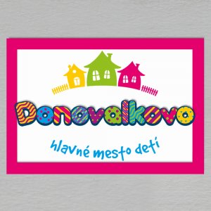 Donovalkovo - magnet C6 dvojitý s rámečkem