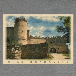 Boskovice - hrad -  pohled C6