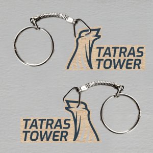 Tatras Tower - klíčenka logo