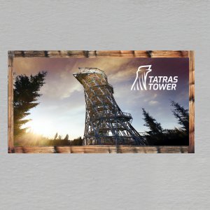 Tatras Tower - magnet DL dvojitý