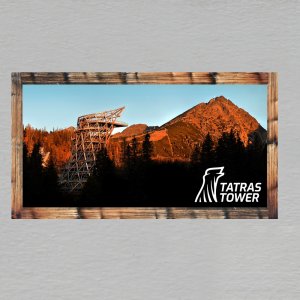 Tatras Tower - magnet DL trojitý