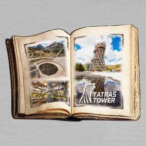 Tatras Tower - magnet kniha