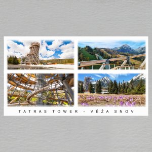 Tatras Tower - magnet DL