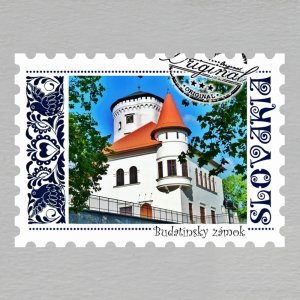 Budatín - magnet známka Slovakia