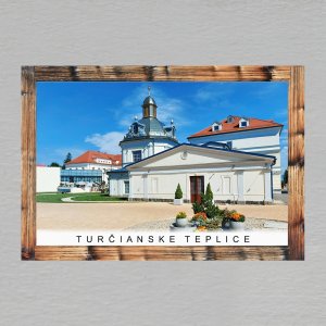 Turčianske Teplice - magnet C6 trojitý