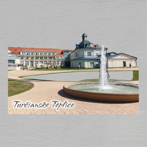 Turčianske Teplice - magnet prořez