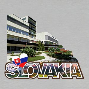 Kúpele Nimnica - magnet ořez masiv SLOVAKIA