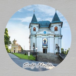 Svatý Hostýn - magnet kulatý