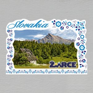 Žiarce - magnet Slovakia jednoduchý