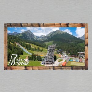 Tatras Tower - magnet DL trojitý