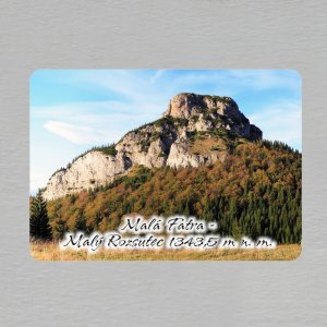 Malá Fatra - Malý Rozsutec - magnet obdélník