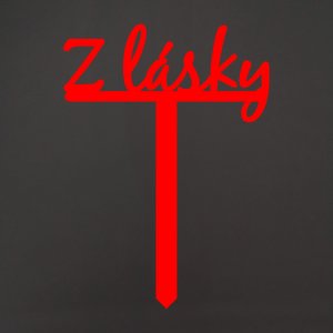 Zápich - Z lásky - červený