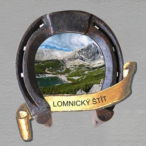 Lomnický štít - magnet podkova