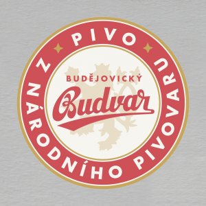 Budweiser Budvar - magnet kulatý 6 cm