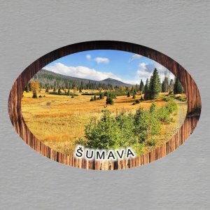 Šumava 1 - magnet ovál