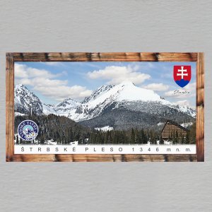 Štrbské pleso - magnet dvojitý DL