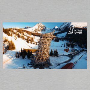 Tatras Tower - magnet DL