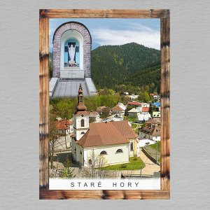 Staré Hory - magnet C6 dvojitý koláž