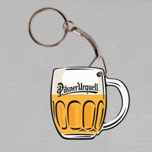 Pilsner Urquell - klíčenka - tisk