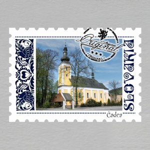 Čadca - magnet známka Slovakia