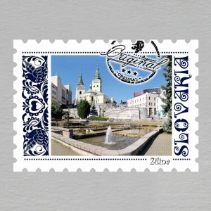 Žilina - magnet známka Slovakia