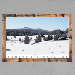 Šumava - Filipova Huť - magnet C6 rám